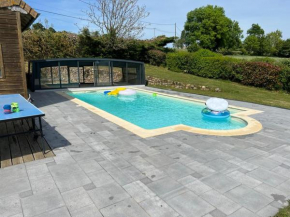 Maison 4ch avec piscine couverte chauffée